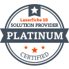 Laserfiche Platinum Level Solution Provider logo for Ingencia
