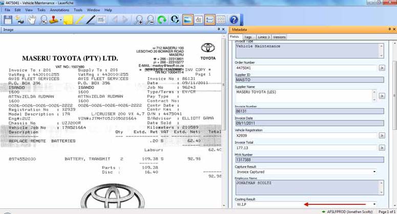 accounts payable scanning software