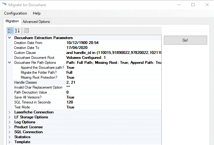 Migrate Docushare to Laserfiche